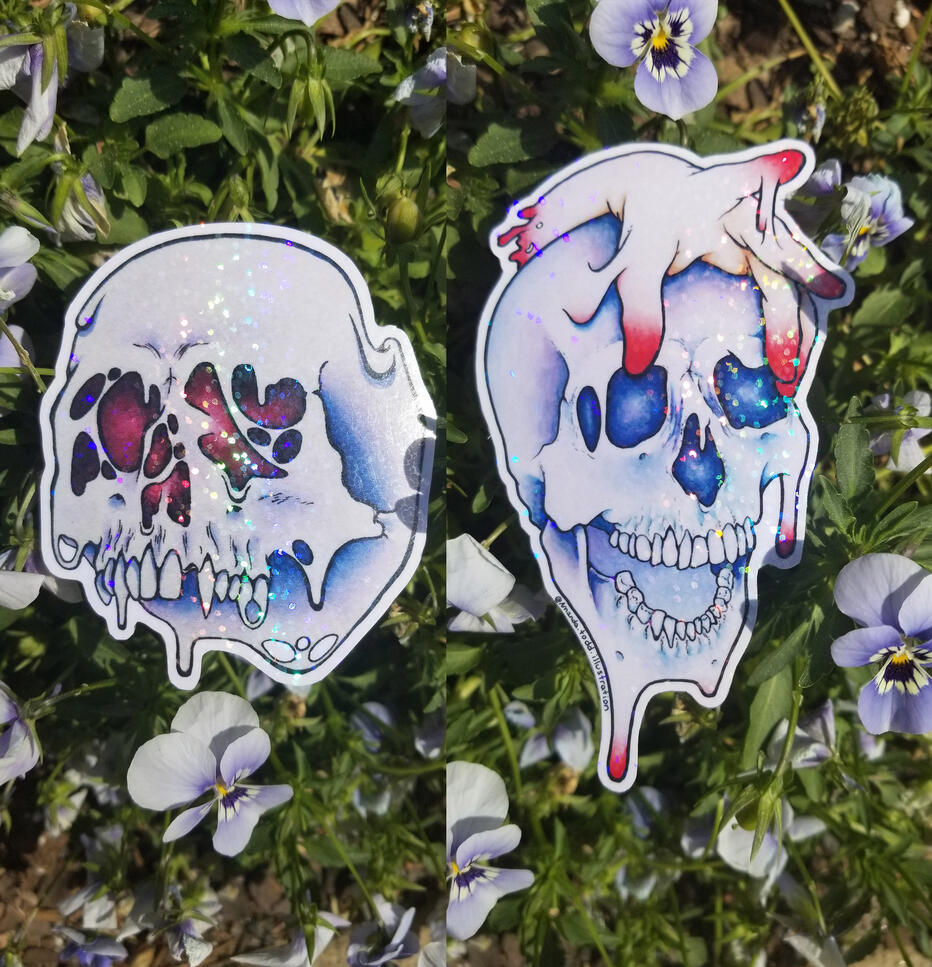 Drippy Skulls