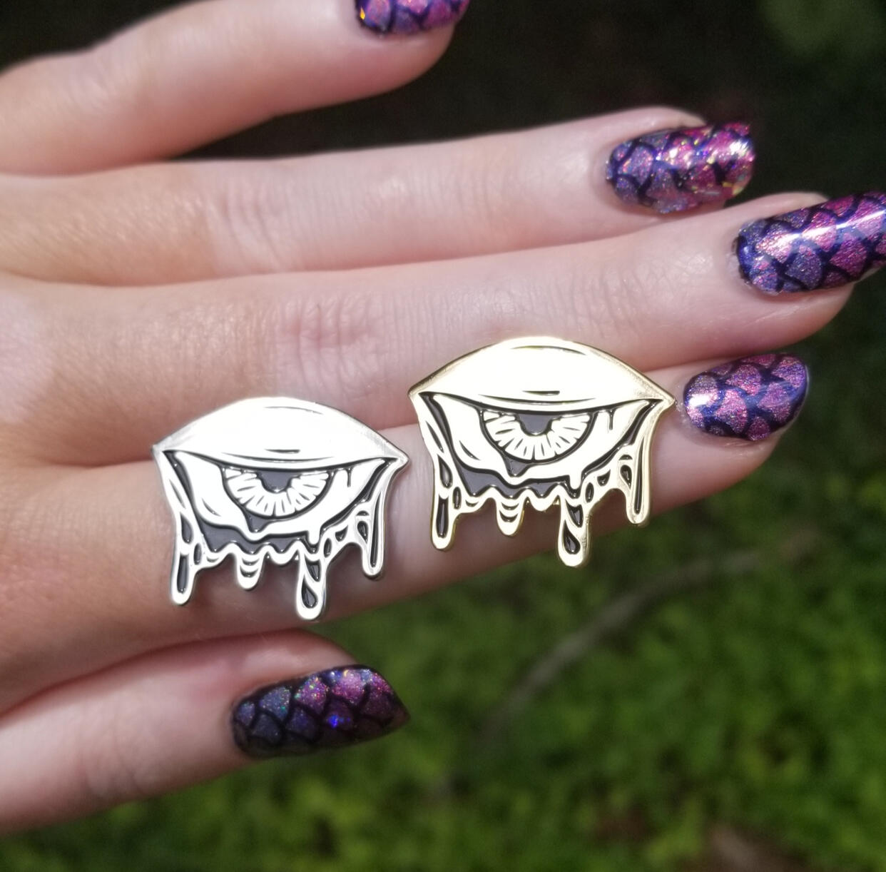 Gold and Silver Mini Pins
