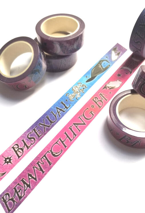 Bewitching Bisexual Washi Tape