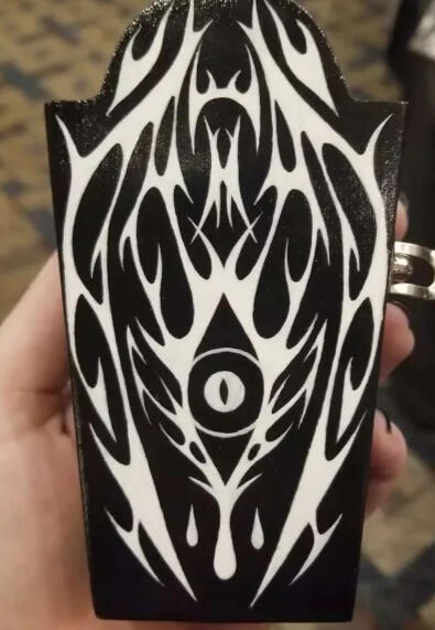 Neotribal Gothic Coffin memento box